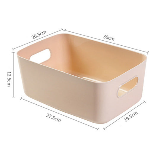 Desktop Storage Basket PP Cosmetic Storages Box Desktops Sundries Organizer with Handle for HouseholdLarge V1294-YM0523-3117220001920