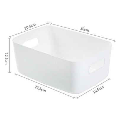 Desktop Storage Basket PP Cosmetic Storages Box Desktops Sundries Organizer with Handle for HouseholdLarge V1294-YM0523-3117220001921