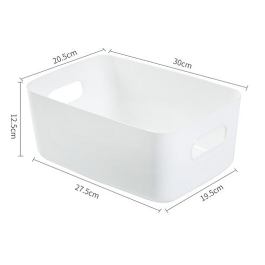 Desktop Storage Basket PP Cosmetic Storages Box Desktops Sundries Organizer with Handle for HouseholdLarge V1294-YM0523-3117220001921