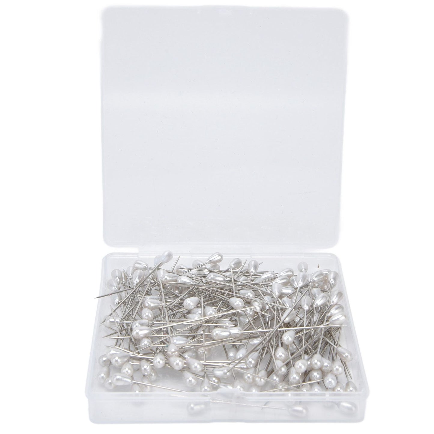 200pcs Teardrop Pearl Head Pins Pearlized Ball Head Pins for Sewing Craft Wedding Decorations V1294-YM0523-3117220002711