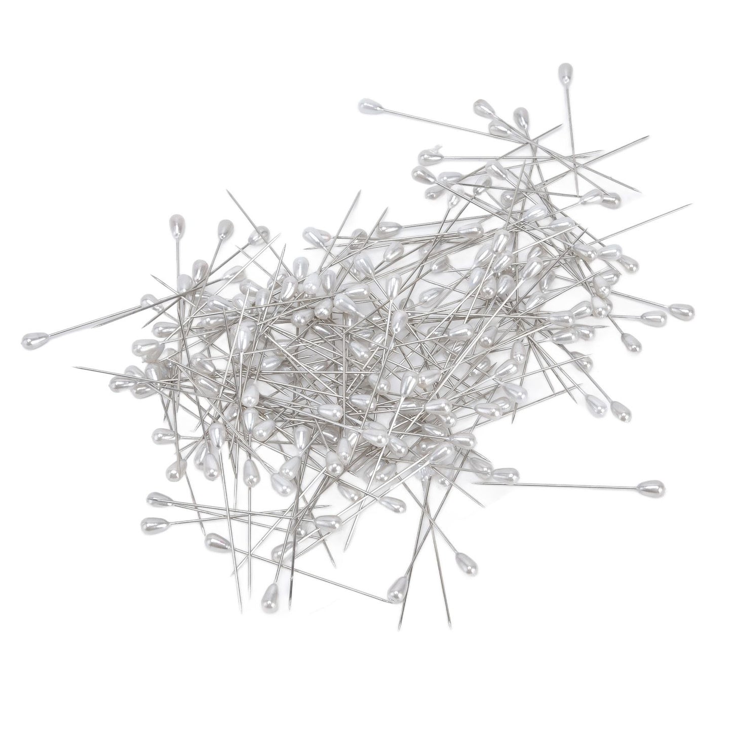 200pcs Teardrop Pearl Head Pins Pearlized Ball Head Pins for Sewing Craft Wedding Decorations V1294-YM0523-3117220002711