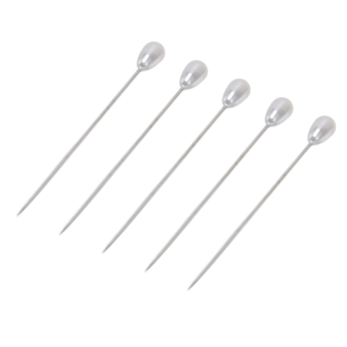 200pcs Teardrop Pearl Head Pins Pearlized Ball Head Pins for Sewing Craft Wedding Decorations V1294-YM0523-3117220002711
