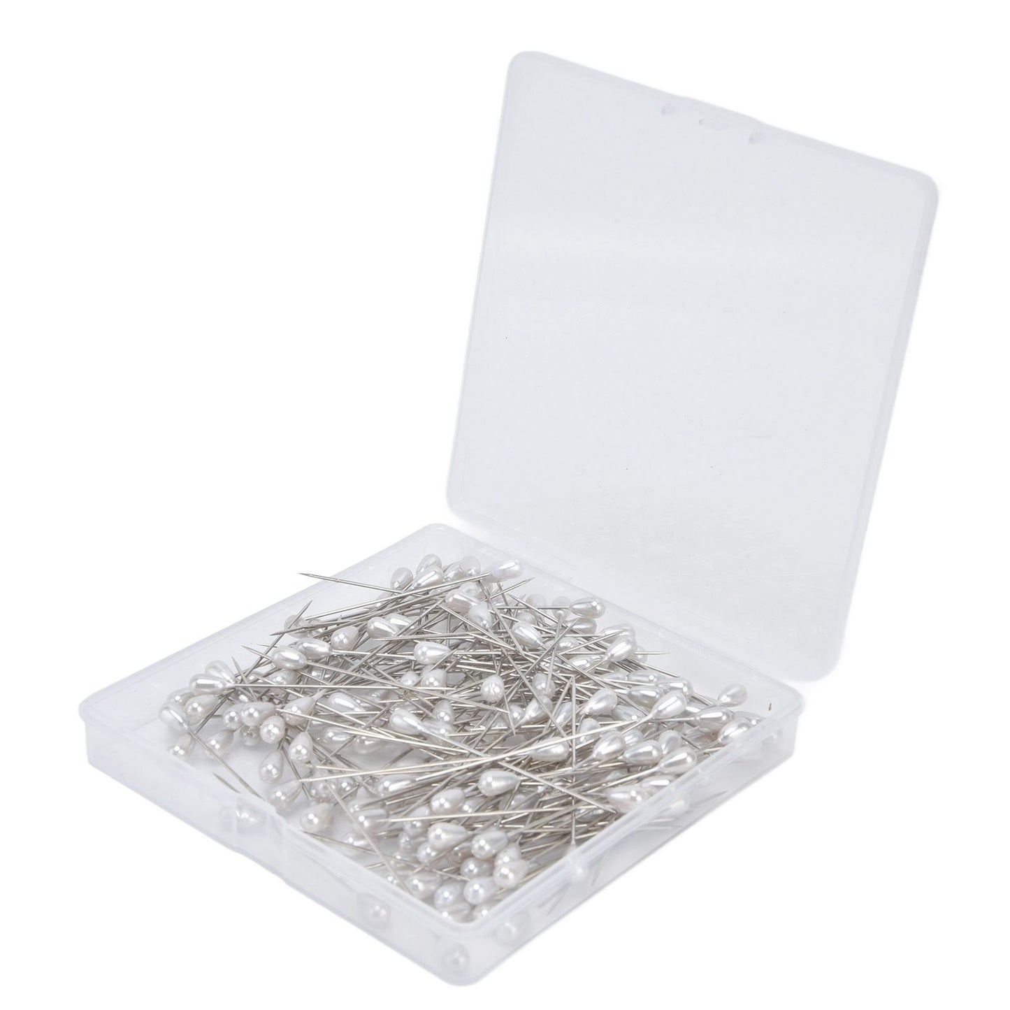 200pcs Teardrop Pearl Head Pins Pearlized Ball Head Pins for Sewing Craft Wedding Decorations V1294-YM0523-3117220002711