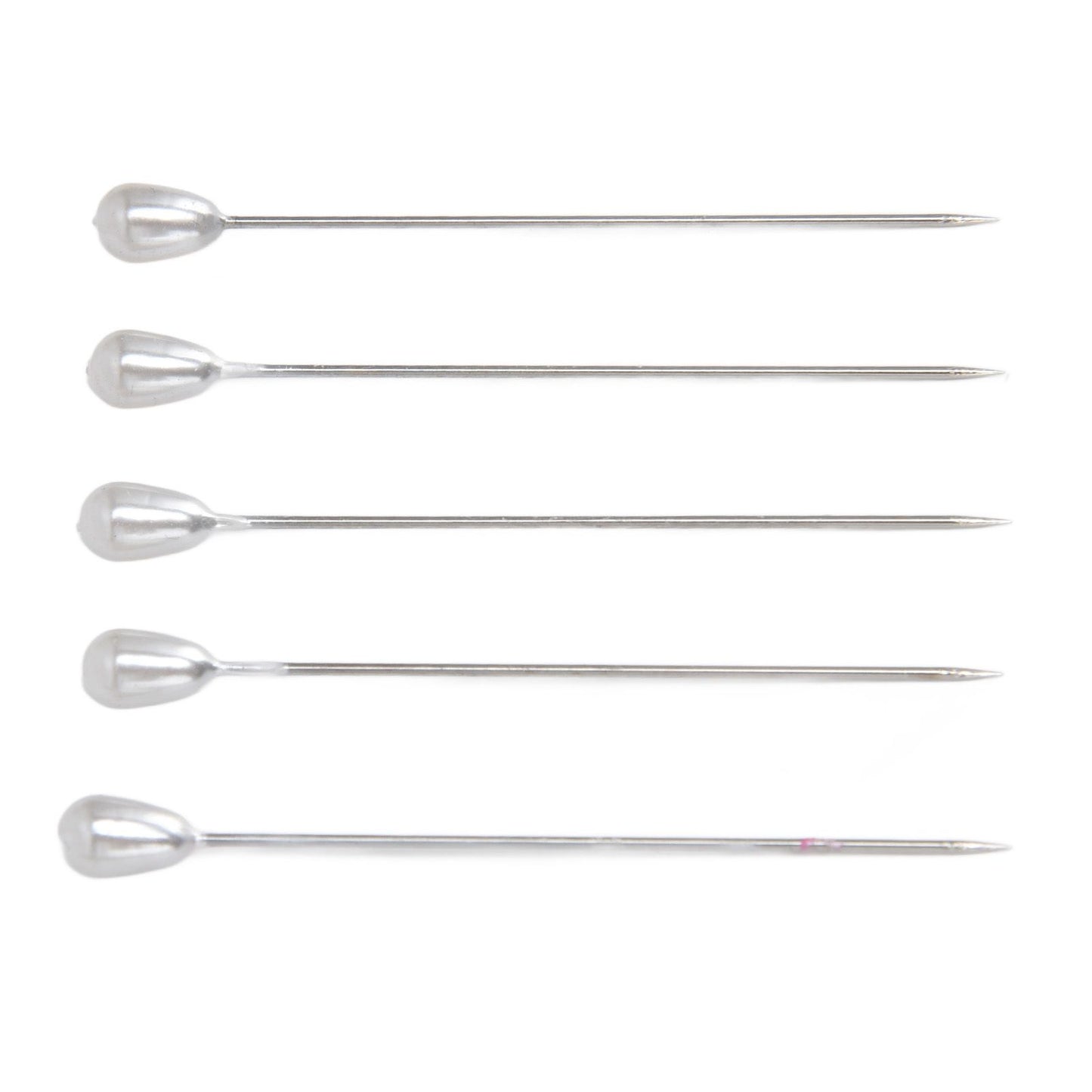 200pcs Teardrop Pearl Head Pins Pearlized Ball Head Pins for Sewing Craft Wedding Decorations V1294-YM0523-3117220002711