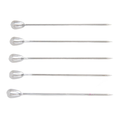 200pcs Teardrop Pearl Head Pins Pearlized Ball Head Pins for Sewing Craft Wedding Decorations V1294-YM0523-3117220002711