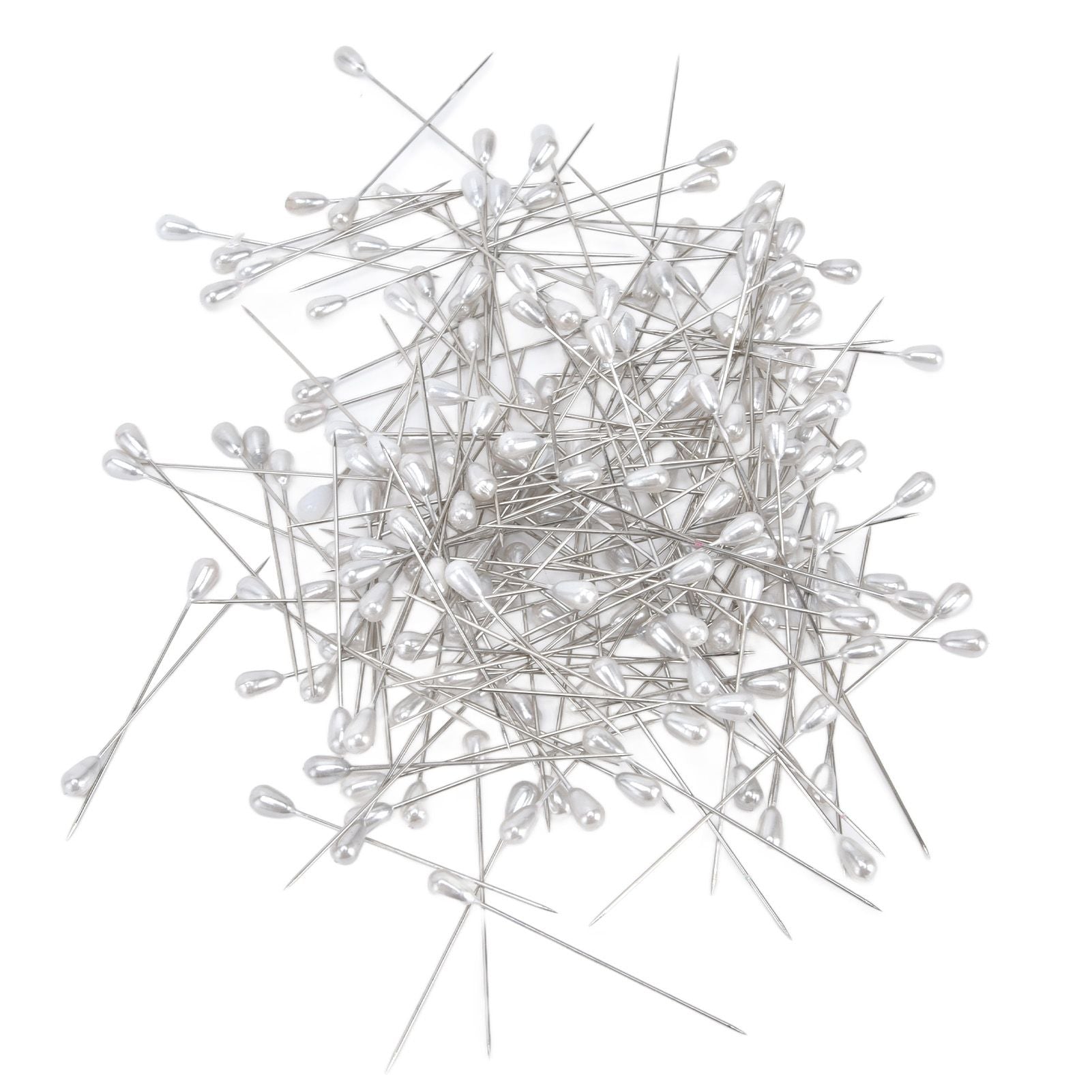 200pcs Teardrop Pearl Head Pins Pearlized Ball Head Pins for Sewing Craft Wedding Decorations V1294-YM0523-3117220002711