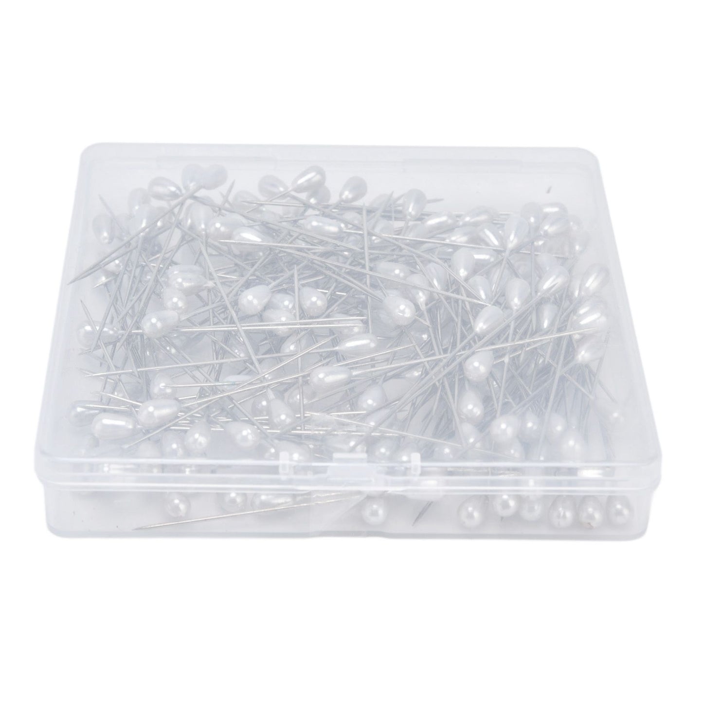 200pcs Teardrop Pearl Head Pins Pearlized Ball Head Pins for Sewing Craft Wedding Decorations V1294-YM0523-3117220002711