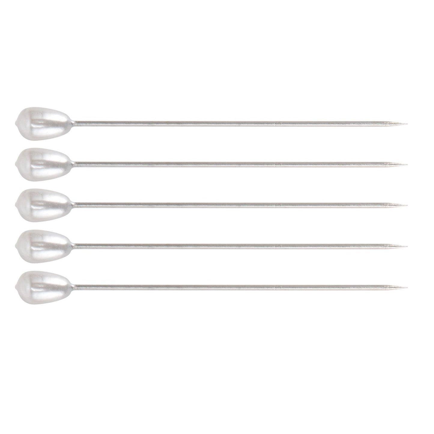 200pcs Teardrop Pearl Head Pins Pearlized Ball Head Pins for Sewing Craft Wedding Decorations V1294-YM0523-3117220002711