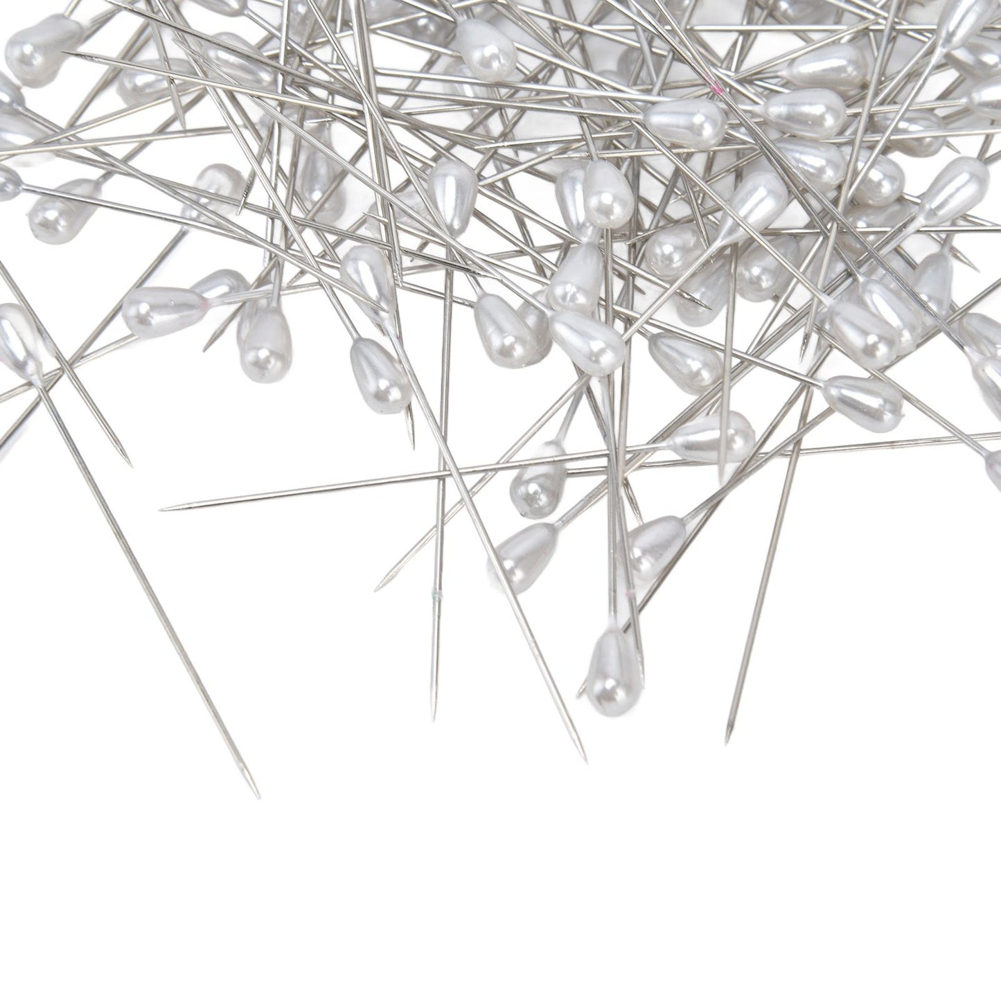 200pcs Teardrop Pearl Head Pins Pearlized Ball Head Pins for Sewing Craft Wedding Decorations V1294-YM0523-3117220002711