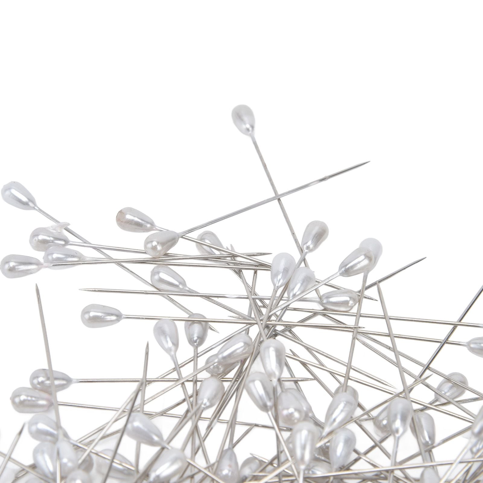 200pcs Teardrop Pearl Head Pins Pearlized Ball Head Pins for Sewing Craft Wedding Decorations V1294-YM0523-3117220002711
