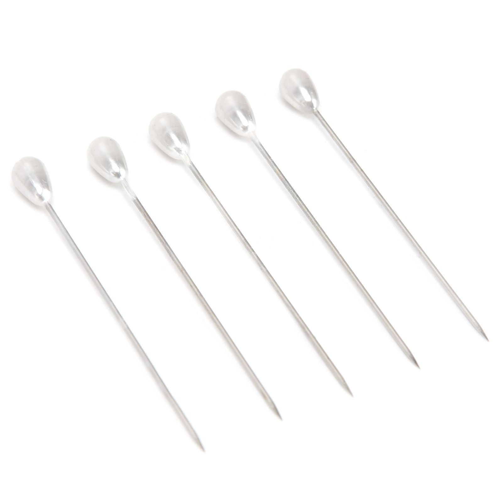 200pcs Teardrop Pearl Head Pins Pearlized Ball Head Pins for Sewing Craft Wedding Decorations V1294-YM0523-3117220002711