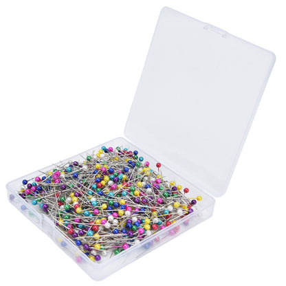 600Pcs Sewing Pins 38mm Long Different Colors Wide Application Durable Straight Pins for Clothing Handiwork V1294-YM0523-3117220002911
