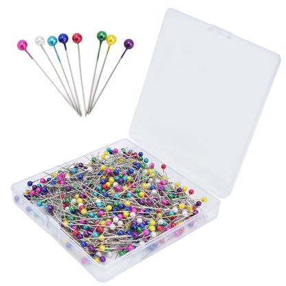 600Pcs Sewing Pins 38mm Long Different Colors Wide Application Durable Straight Pins for Clothing Handiwork V1294-YM0523-3117220002911