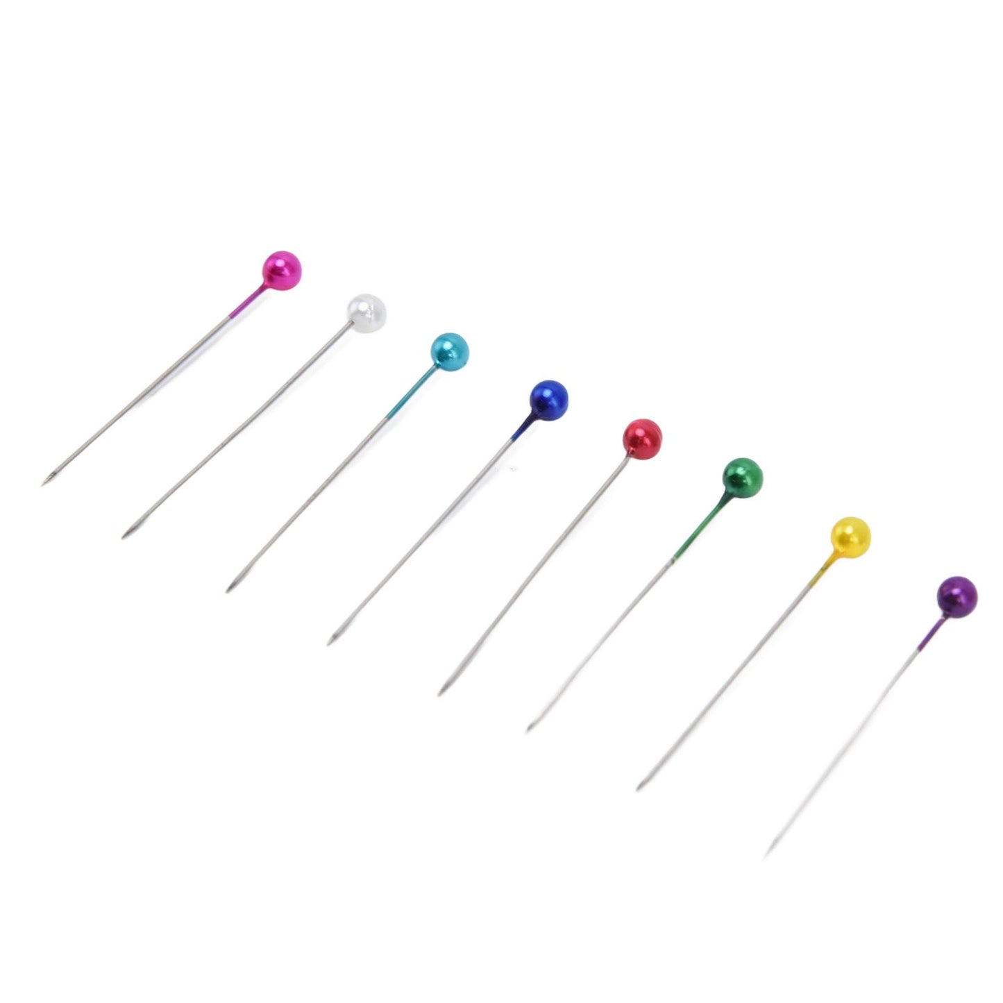 600Pcs Sewing Pins 38mm Long Different Colors Wide Application Durable Straight Pins for Clothing Handiwork V1294-YM0523-3117220002911