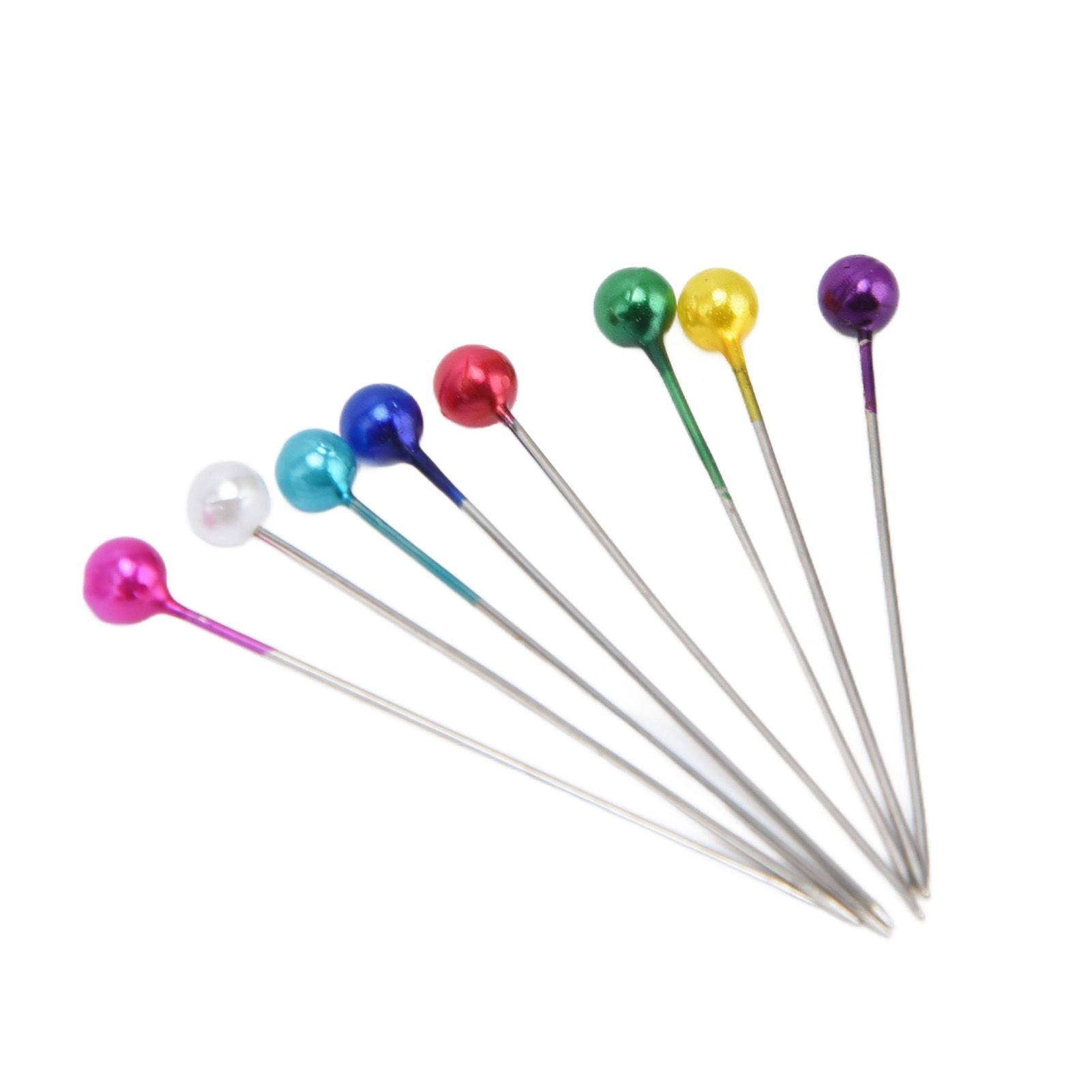 600Pcs Sewing Pins 38mm Long Different Colors Wide Application Durable Straight Pins for Clothing Handiwork V1294-YM0523-3117220002911
