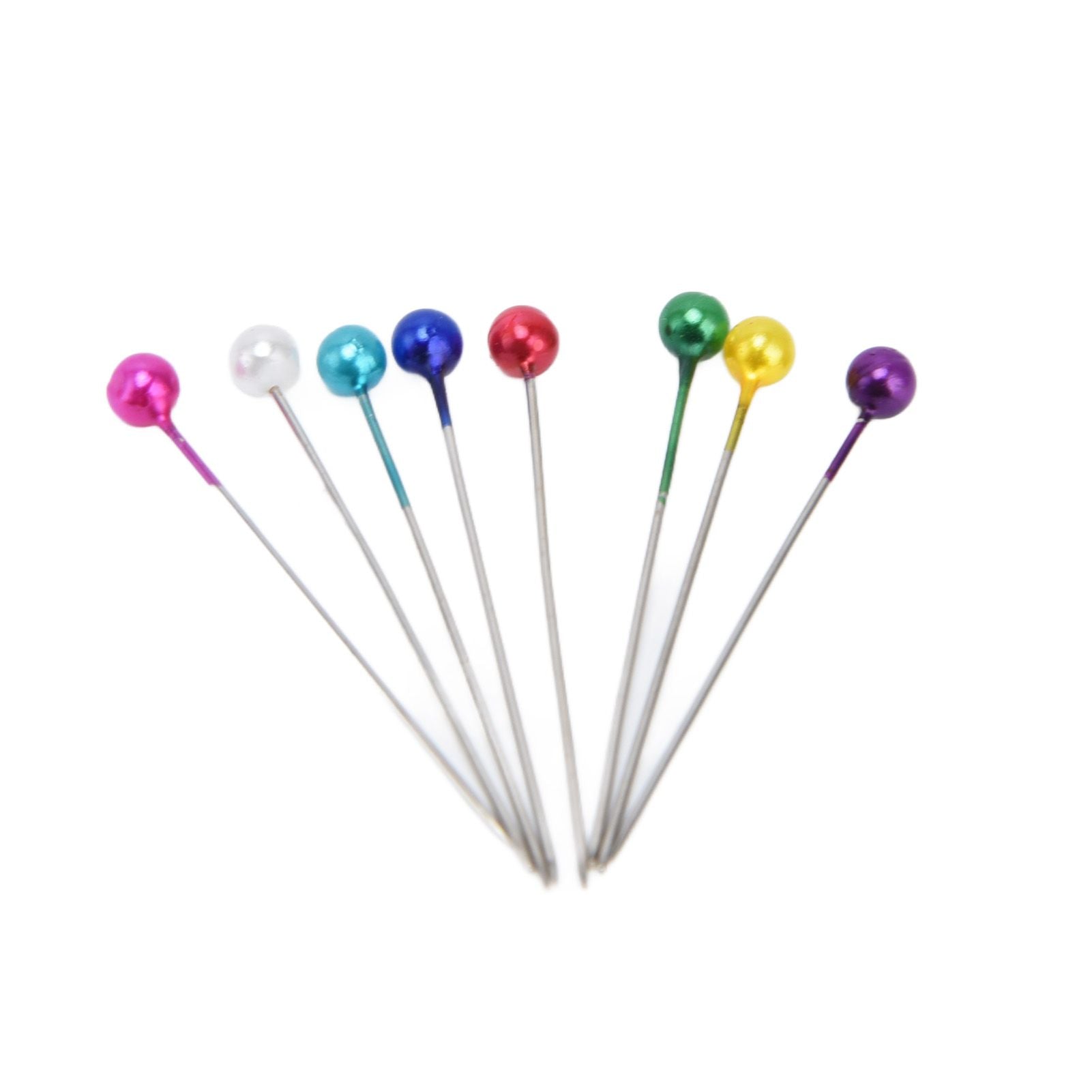 600Pcs Sewing Pins 38mm Long Different Colors Wide Application Durable Straight Pins for Clothing Handiwork V1294-YM0523-3117220002911