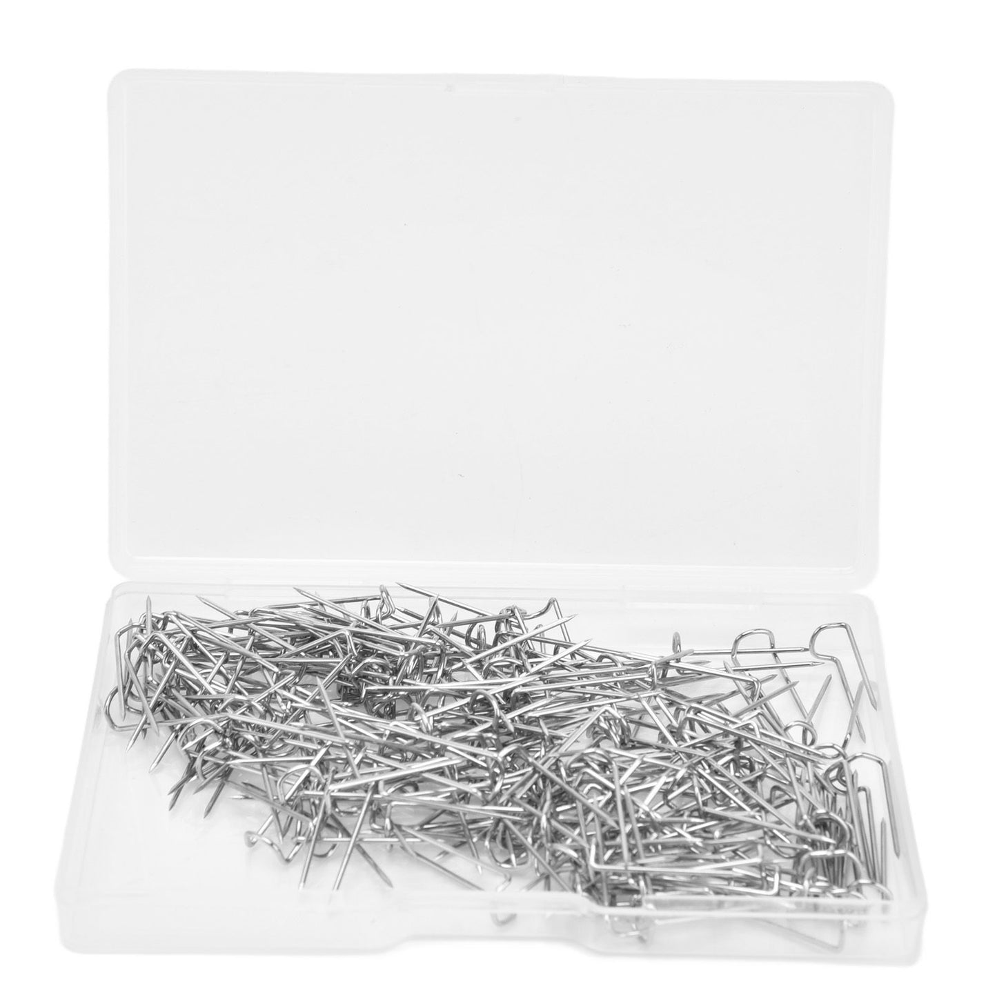 200Pcs Fork Pins U Shaped Stainless Steel Sturdy Durable Wide Application Sewing U Pins17mm 200Pcs/Box V1294-YM0523-3117220003011