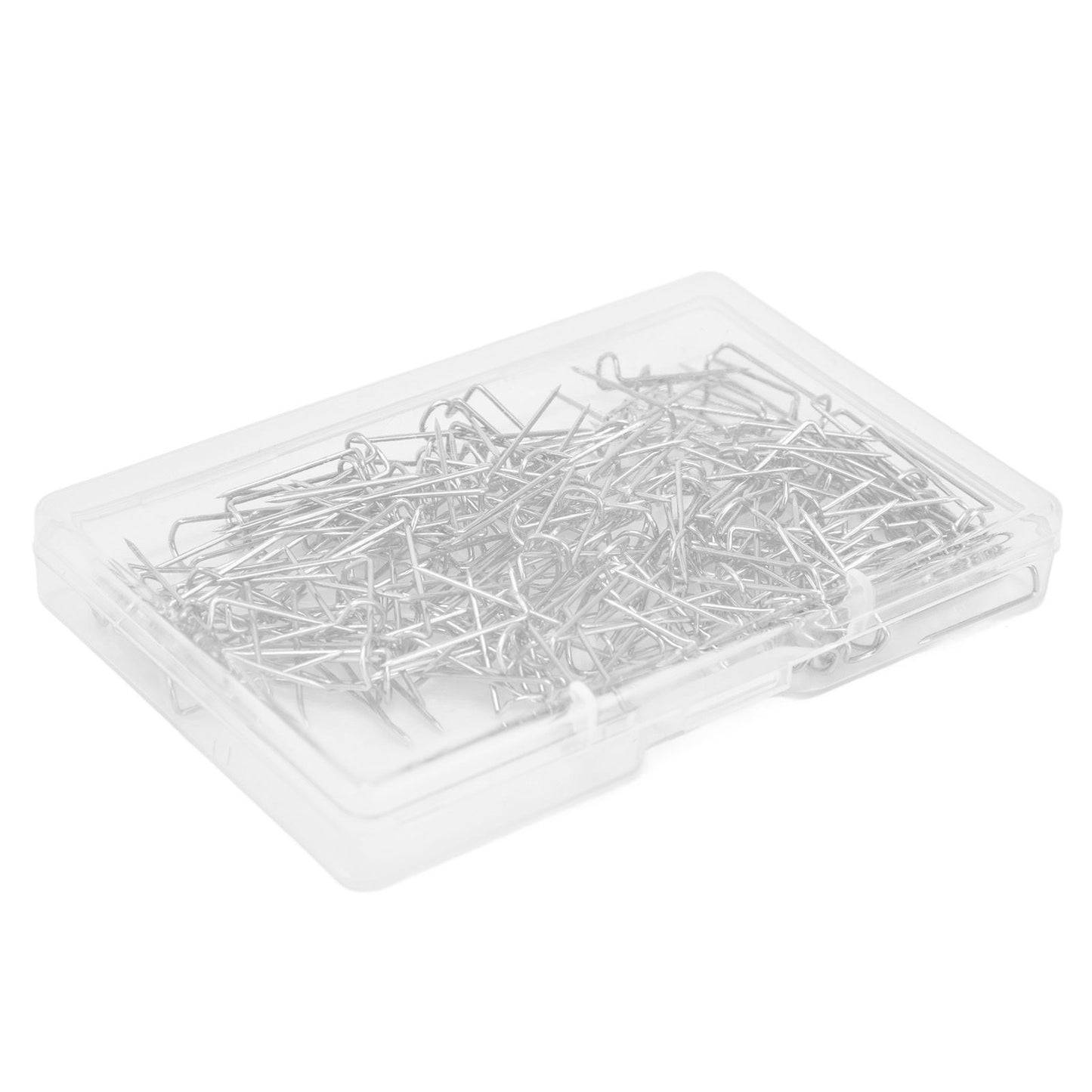200Pcs Fork Pins U Shaped Stainless Steel Sturdy Durable Wide Application Sewing U Pins17mm 200Pcs/Box V1294-YM0523-3117220003011