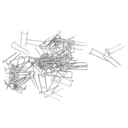 200Pcs Fork Pins U Shaped Stainless Steel Sturdy Durable Wide Application Sewing U Pins17mm 200Pcs/Box V1294-YM0523-3117220003011