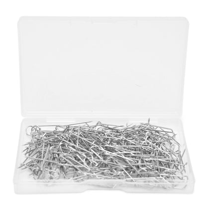 200Pcs Fork Pins U Shaped Stainless Steel Sturdy Durable Wide Application Sewing U Pins23mm 200Pcs/Box V1294-YM0523-3117220003012
