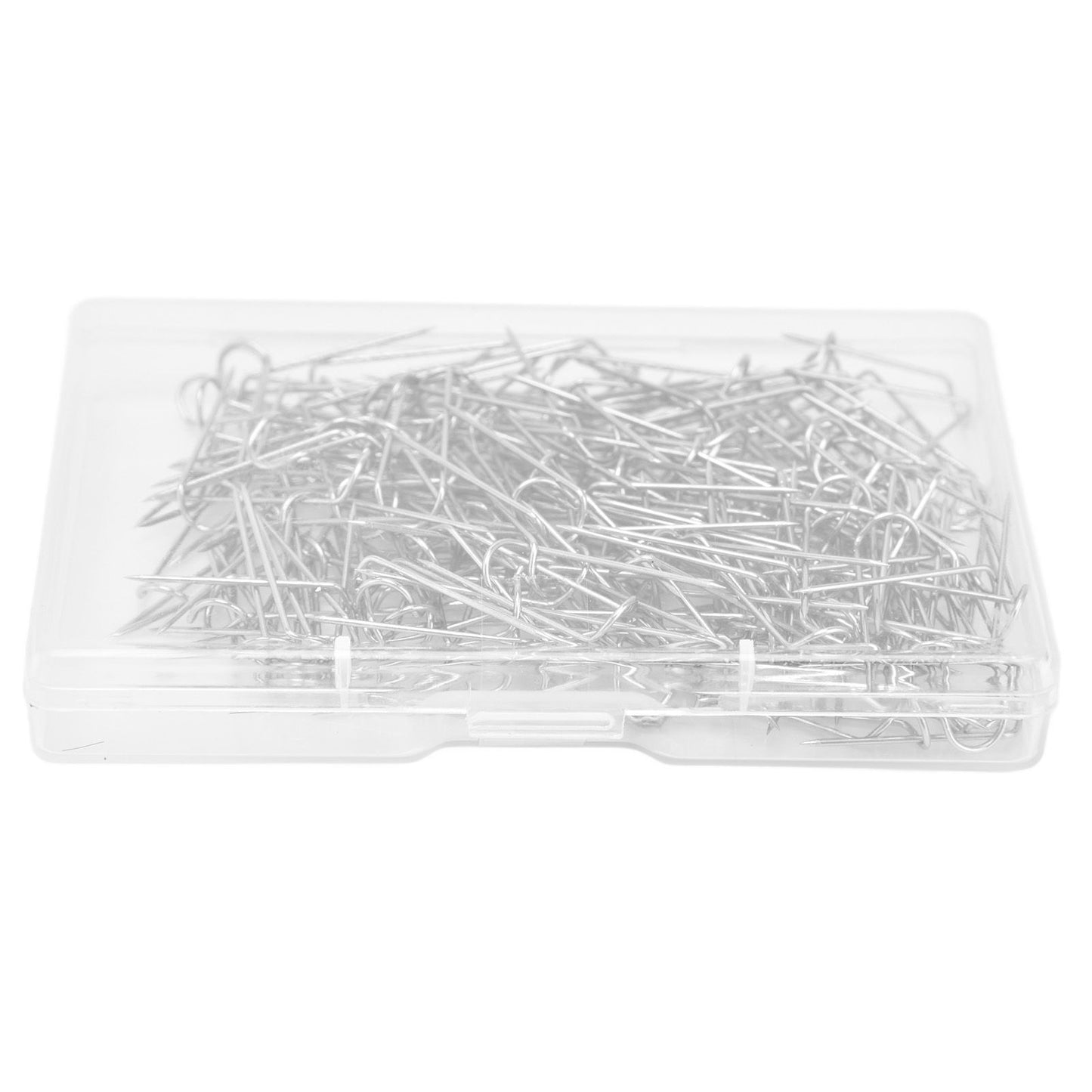 200Pcs Fork Pins U Shaped Stainless Steel Sturdy Durable Wide Application Sewing U Pins23mm 200Pcs/Box V1294-YM0523-3117220003012