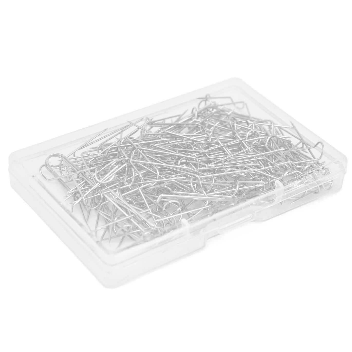 200Pcs Fork Pins U Shaped Stainless Steel Sturdy Durable Wide Application Sewing U Pins23mm 200Pcs/Box V1294-YM0523-3117220003012