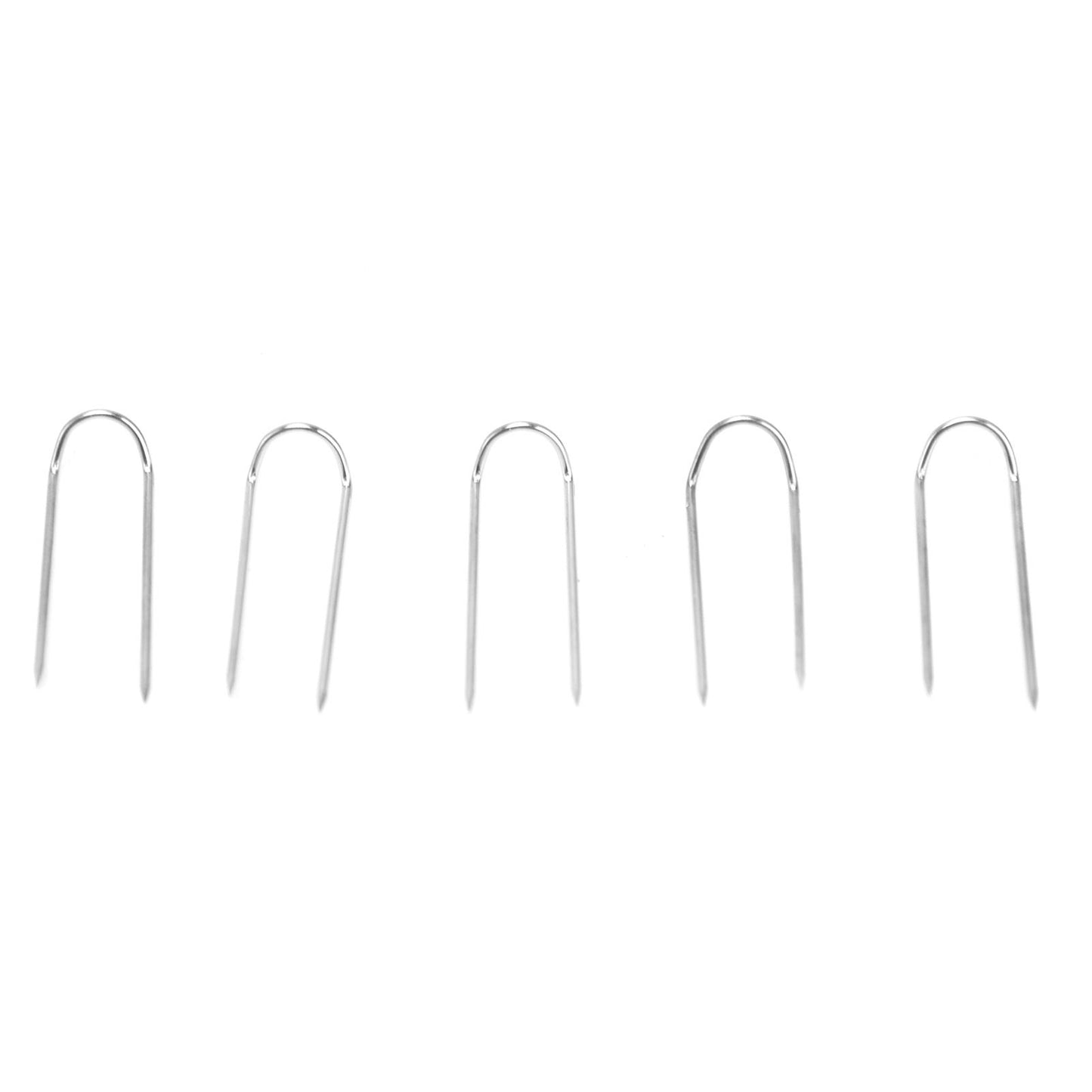 200Pcs Fork Pins U Shaped Stainless Steel Sturdy Durable Wide Application Sewing U Pins23mm 200Pcs/Box V1294-YM0523-3117220003012
