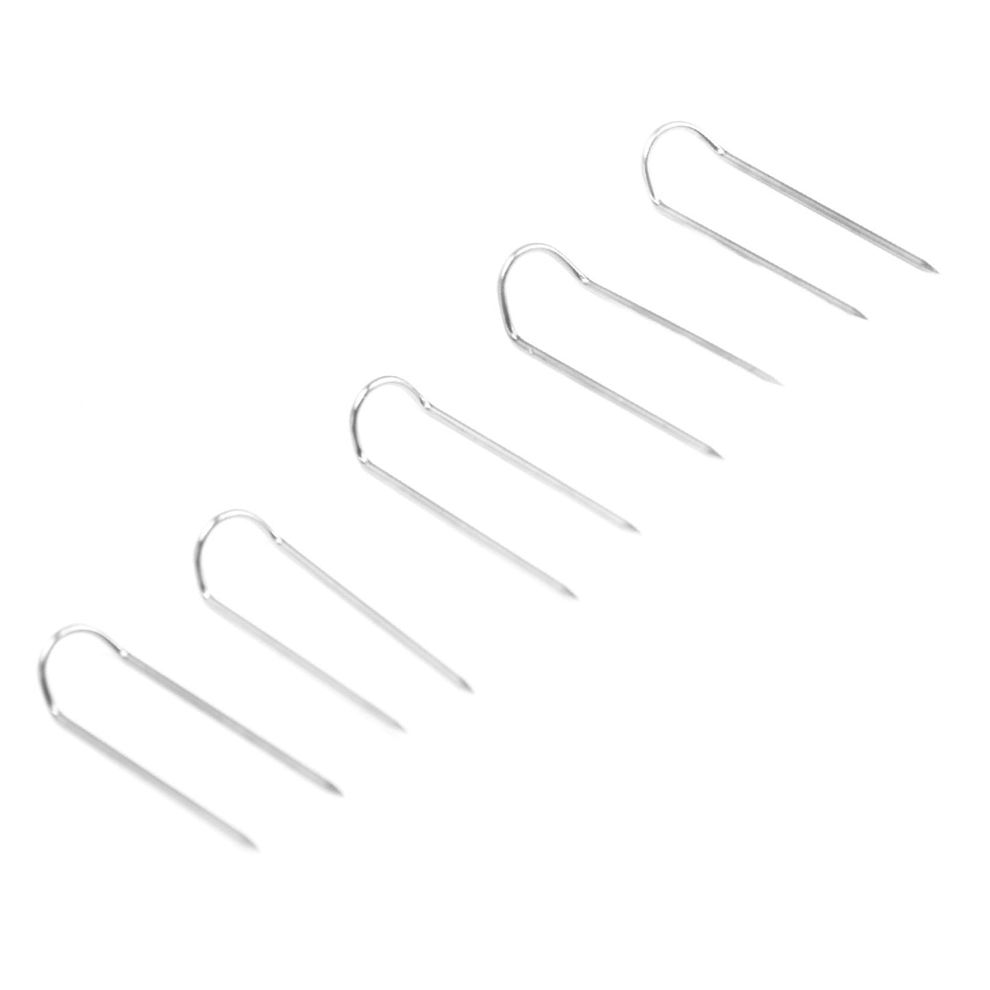 200Pcs Fork Pins U Shaped Stainless Steel Sturdy Durable Wide Application Sewing U Pins23mm 200Pcs/Box V1294-YM0523-3117220003012