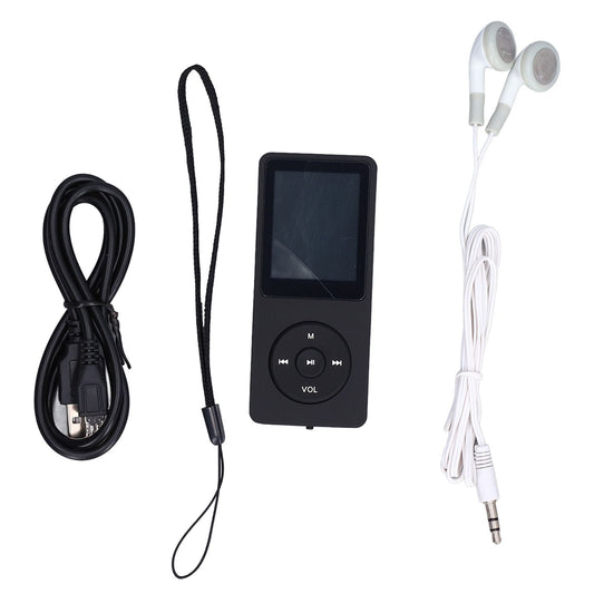 Portable FM Sport Music Player Color High Definition TFT Display Video MP3 MP4 Player for Outdoor Office V1294-YM0523-3117220003611