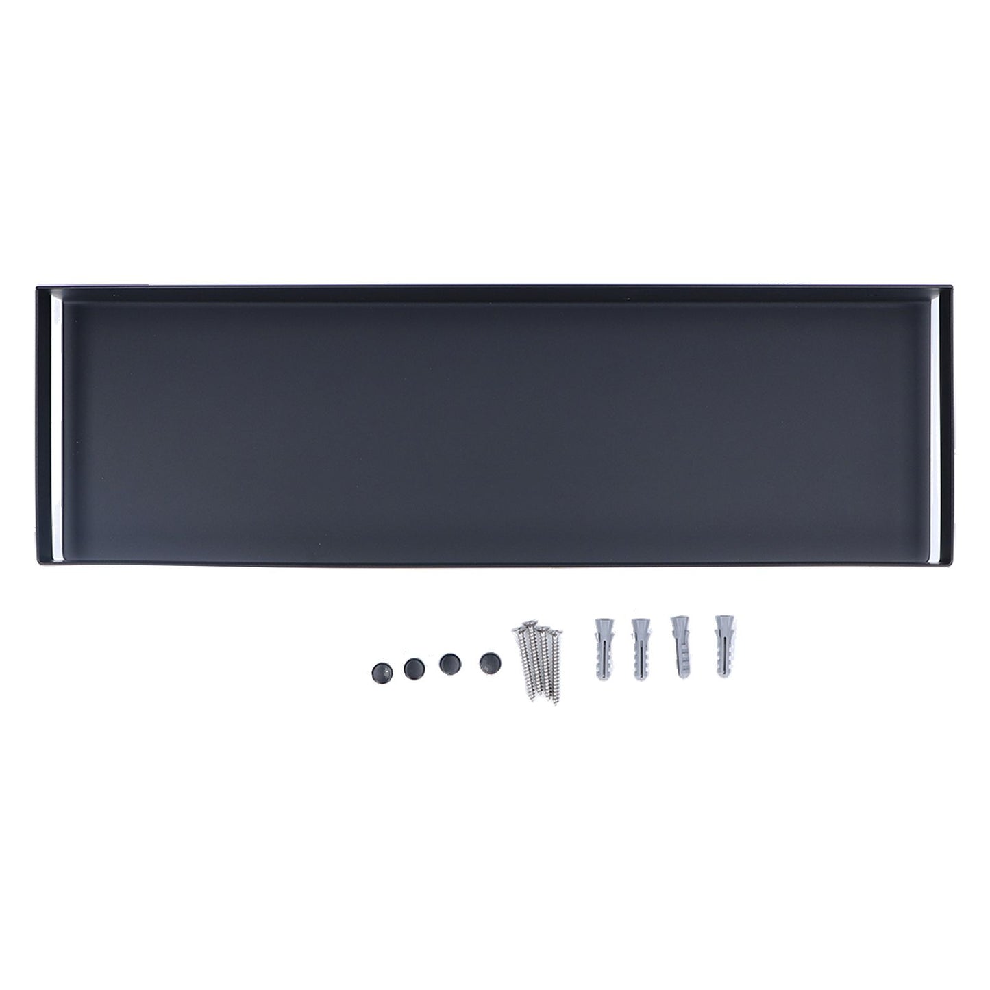 40cm Bathroom Wall Shelf Modern Simple Preservative Stainless Steel Waterproof Shelf for Kitchen Bedroom V1294-YM0523-3117220004911