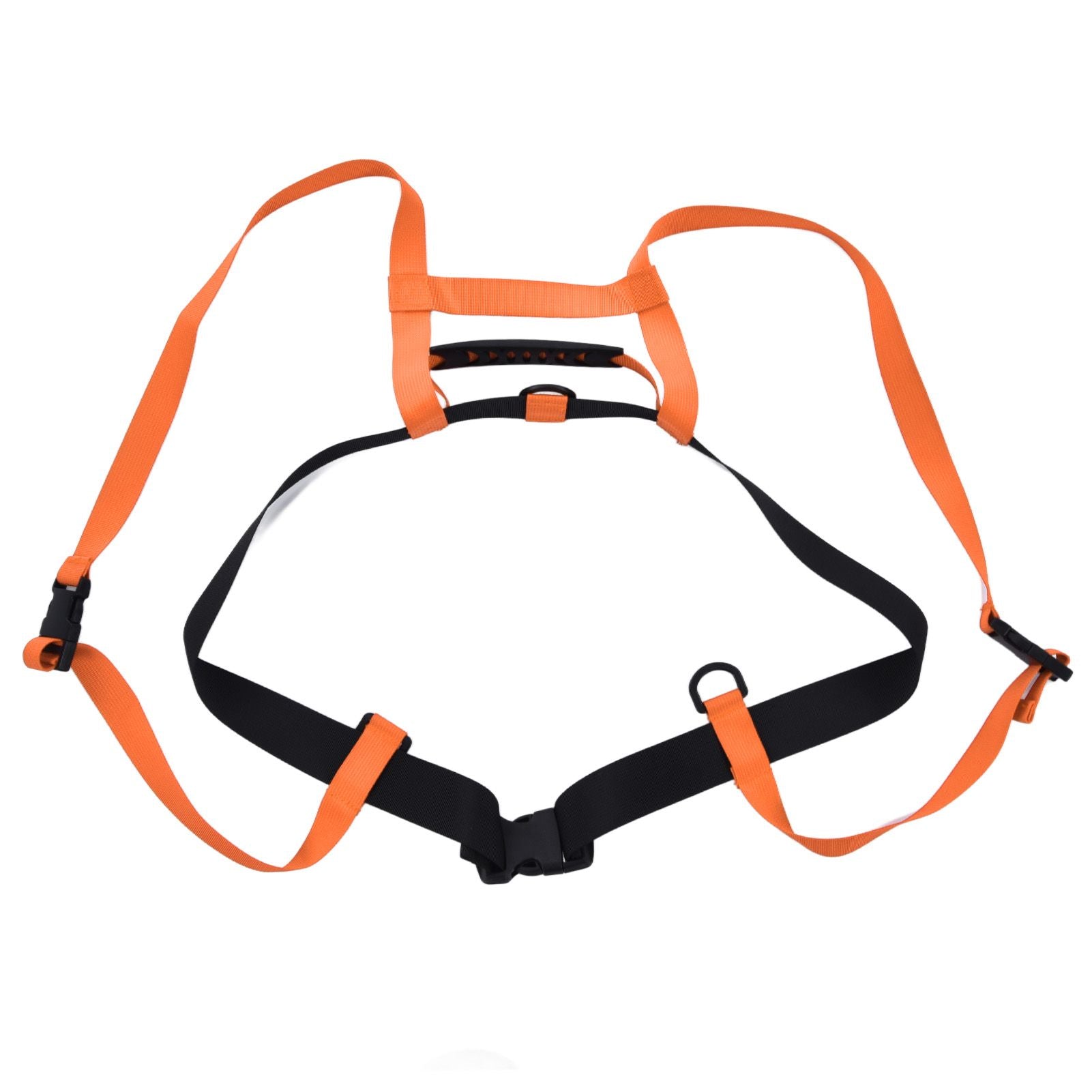Kids Skiing Harness Adjustable Safe Drop Protection Snowboard Training Harness with Traction LeashOrange V1294-YM0523-3117220005013