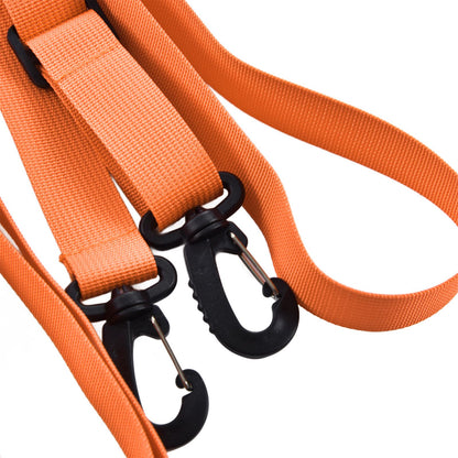 Kids Skiing Harness Adjustable Safe Drop Protection Snowboard Training Harness with Traction LeashOrange V1294-YM0523-3117220005013