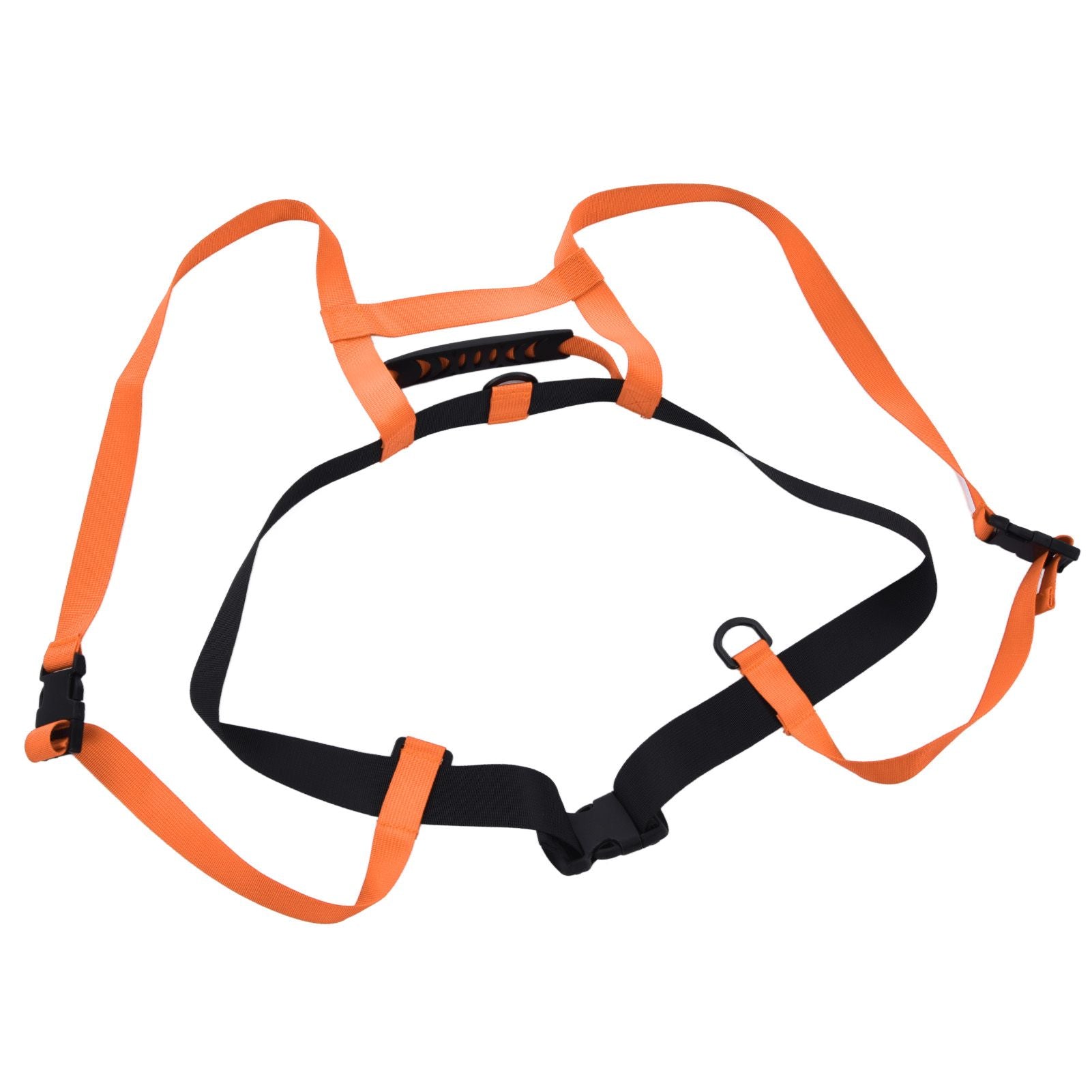 Kids Skiing Harness Adjustable Safe Drop Protection Snowboard Training Harness with Traction LeashOrange V1294-YM0523-3117220005013