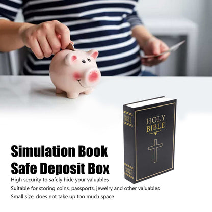 Diversion Book Safe High Safety Simulation Book Safe Deposit Box with 2 Keys for School Home TravellingB V1294-YM0523-3117220005112
