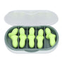 10Pcs Sleeping Ear Plugs Soft Comfortable Safe Sponge Excellent Sound Insulation High Elasticity Swimming Ear V1294-YM0523-3117220005311