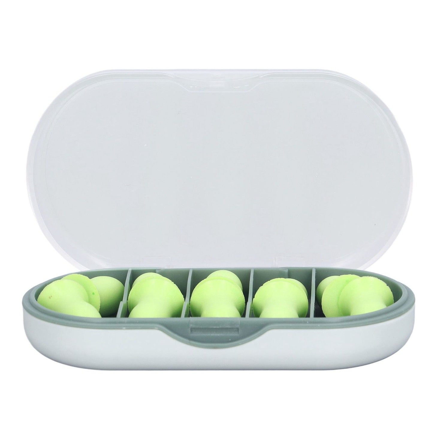 10Pcs Sleeping Ear Plugs Soft Comfortable Safe Sponge Excellent Sound Insulation High Elasticity Swimming Ear V1294-YM0523-3117220005311