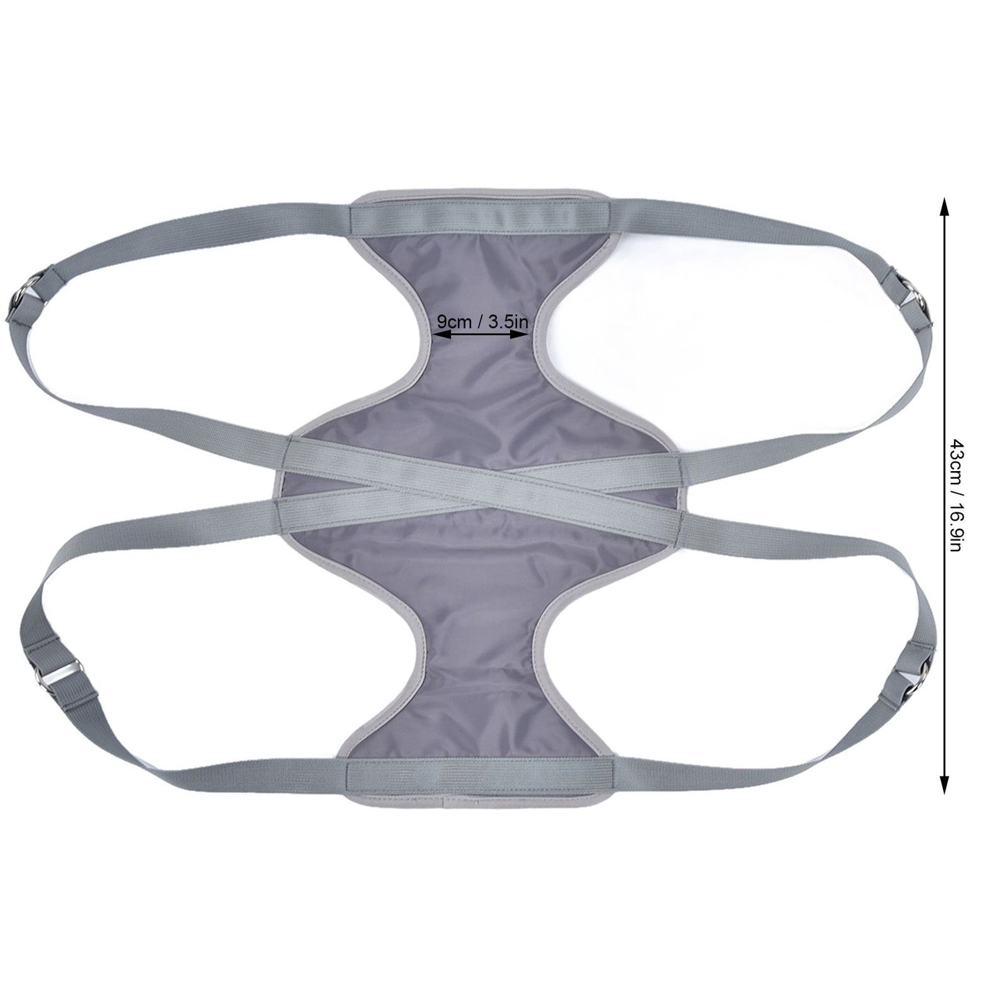 Pet Grooming Hammock Breathable Soft M Size Hammock Restraint Bag for Dogs Cats Nail Clipper Bathing Teeth V1294-YM0523-3117220006412