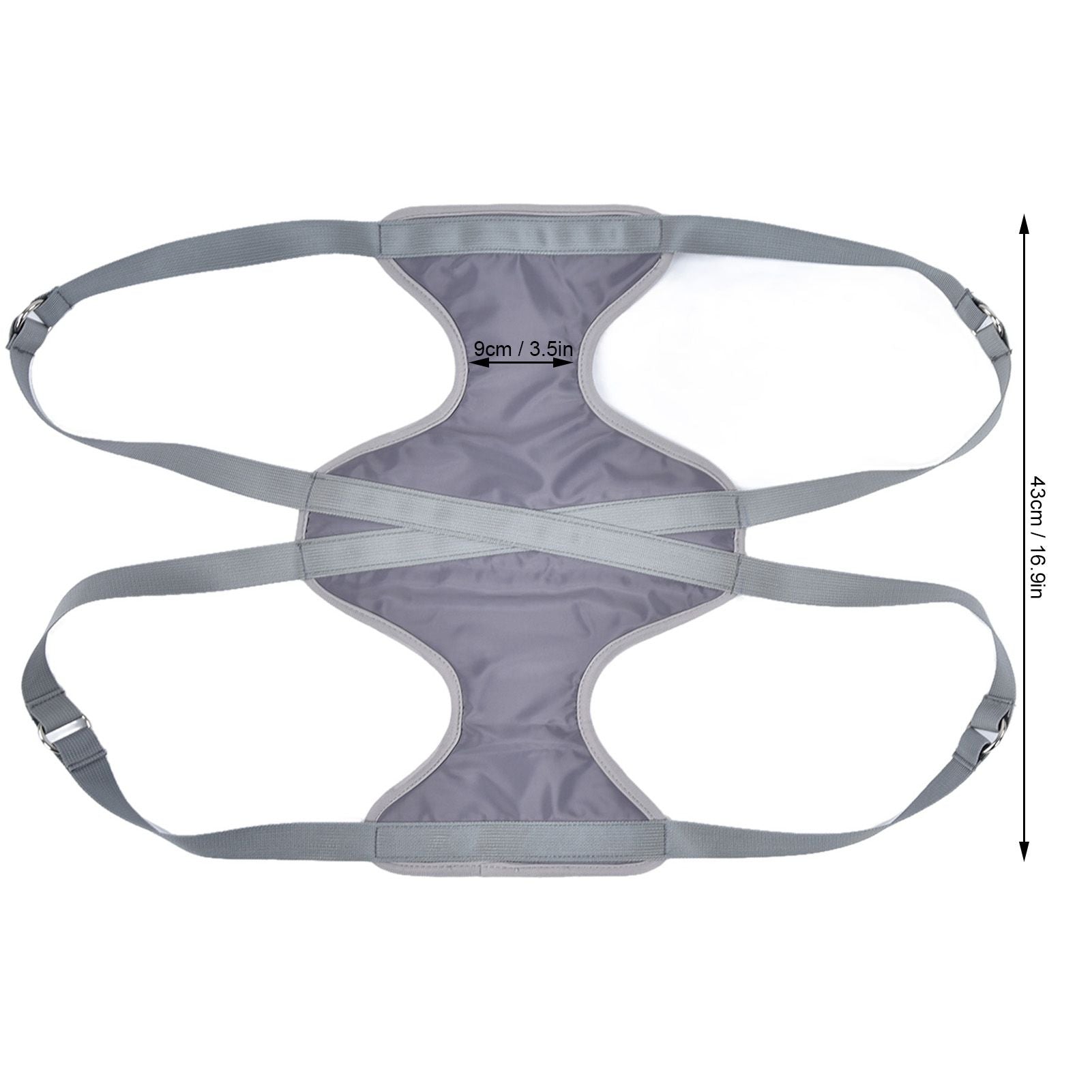 Pet Grooming Hammock Breathable Soft M Size Hammock Restraint Bag for Dogs Cats Nail Clipper Bathing Teeth V1294-YM0523-3117220006412