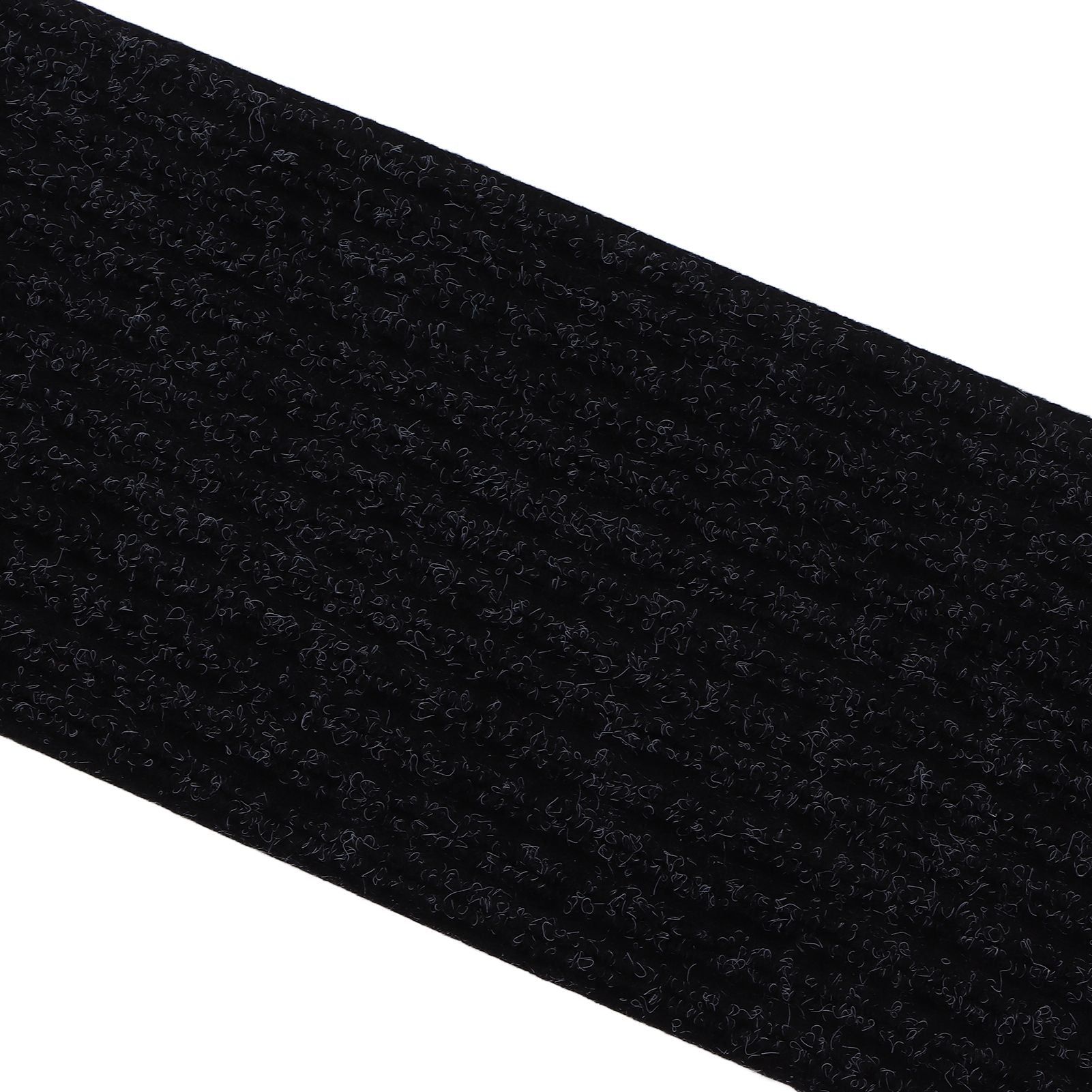 15 Pcs Stair Treads Cuttable Polyester Non Slip Soft Self Adhesive Stair Stripe Floor Mat CarpetBlack White V1294-YM0523-3117220008312