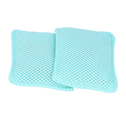 2PCS Dish Scrubber Eco Friendly Reusable Dish Cloth Rag Kitchen Cleaning Tool for Household V1294-YM0523-3117220009611