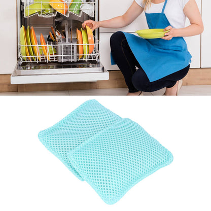 2PCS Dish Scrubber Eco Friendly Reusable Dish Cloth Rag Kitchen Cleaning Tool for Household V1294-YM0523-3117220009611