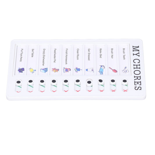 Chore Chart Memo Boards Portable Detachable Message Board Feel Comfortable PVC Kids Chore Chart for Kids V1294-YM0523-3117220010011
