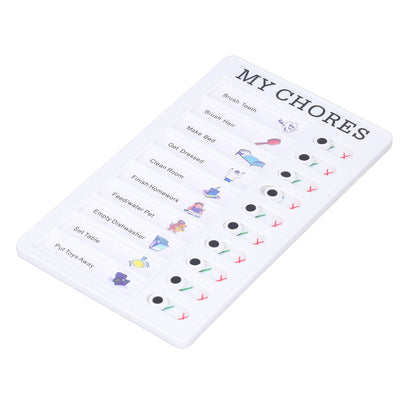 Chore Chart Memo Boards Portable Detachable Message Board Feel Comfortable PVC Kids Chore Chart for Kids V1294-YM0523-3117220010011