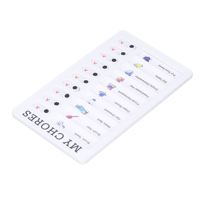 Chore Chart Memo Boards Portable Detachable Message Board Feel Comfortable PVC Kids Chore Chart for Kids V1294-YM0523-3117220010011