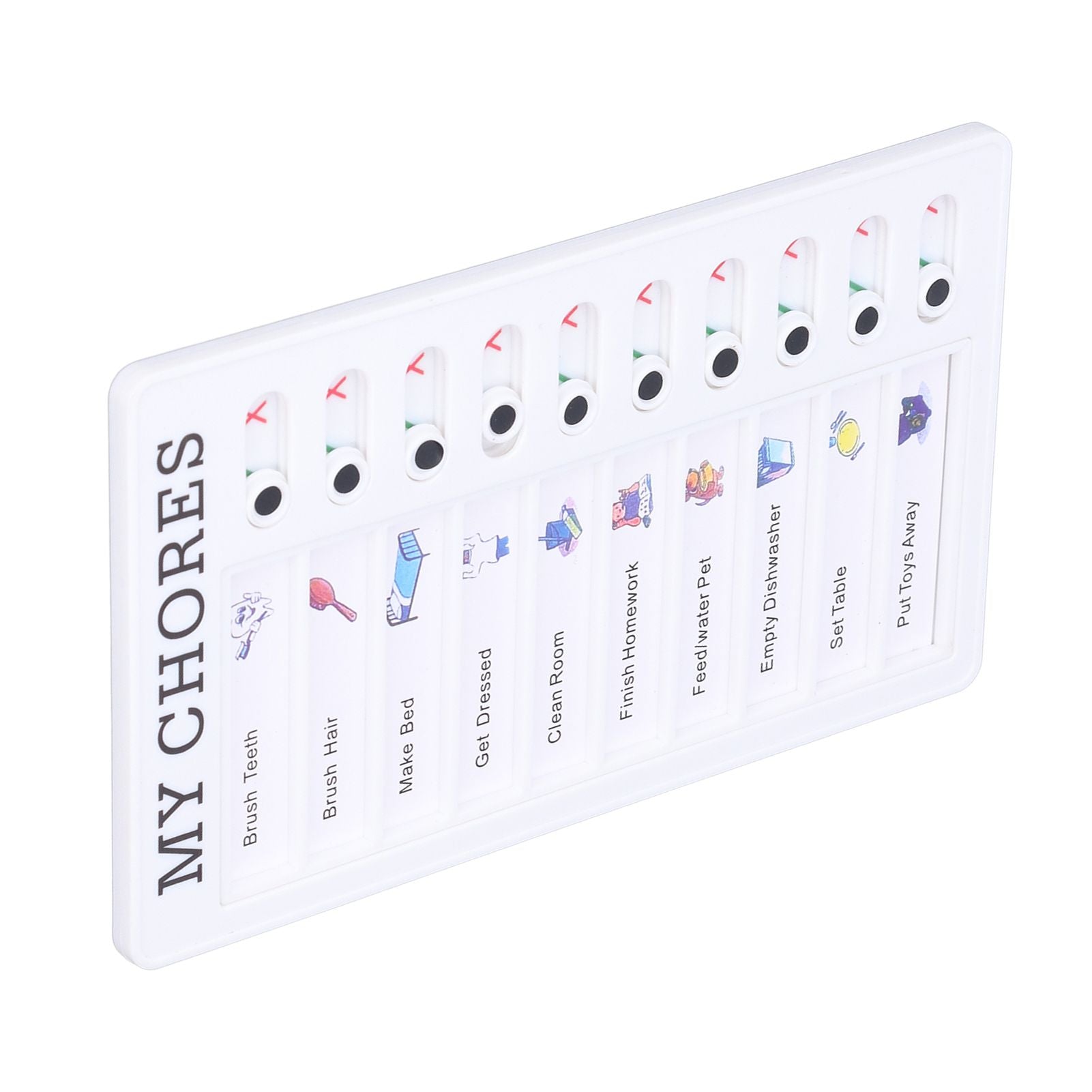 Chore Chart Memo Boards Portable Detachable Message Board Feel Comfortable PVC Kids Chore Chart for Kids V1294-YM0523-3117220010011