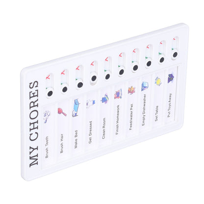 Chore Chart Memo Boards Portable Detachable Message Board Feel Comfortable PVC Kids Chore Chart for Kids V1294-YM0523-3117220010011
