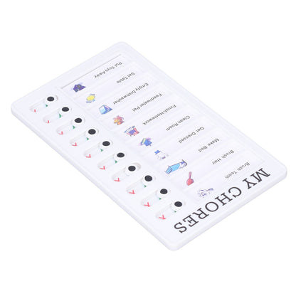 Chore Chart Memo Boards Portable Detachable Message Board Feel Comfortable PVC Kids Chore Chart for Kids V1294-YM0523-3117220010011