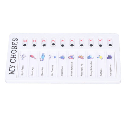 Chore Chart Memo Boards Portable Detachable Message Board Feel Comfortable PVC Kids Chore Chart for Kids V1294-YM0523-3117220010011