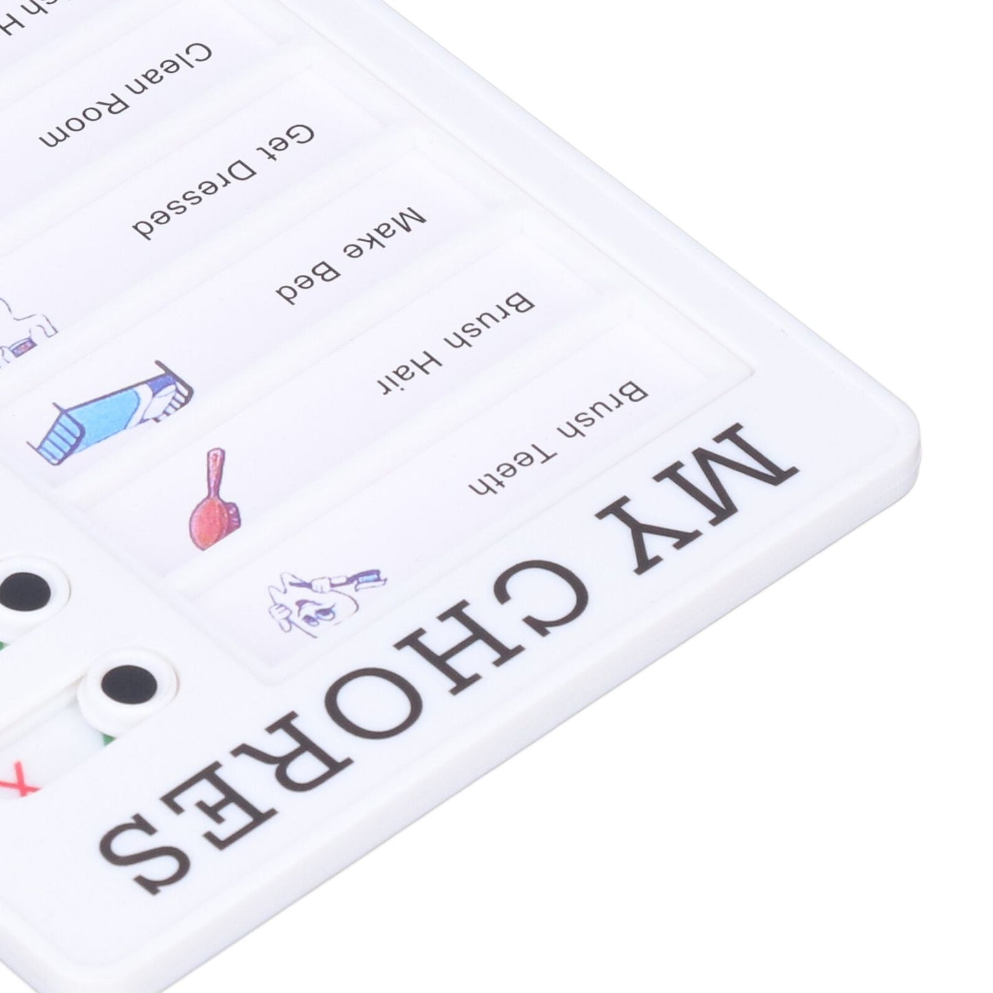Chore Chart Memo Boards Portable Detachable Message Board Feel Comfortable PVC Kids Chore Chart for Kids V1294-YM0523-3117220010011