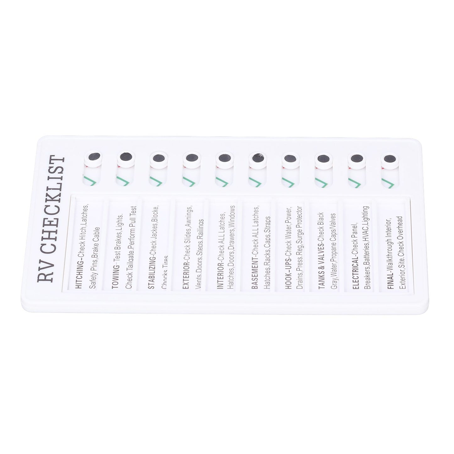Chore Chart Memo Boards Portable Detachable Message Board Feel Comfortable PVC Kids Chore Chart for Kids V1294-YM0523-3117220010012